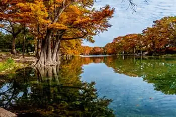 Great Places to See Fall Foliage in Texas